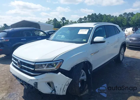 2022 Volkswagen Atlas Cross Sport 3.6L V6 Se W/Technology z USA, uszkodzony, nr VIN 1V2HE2CA2NC219566
